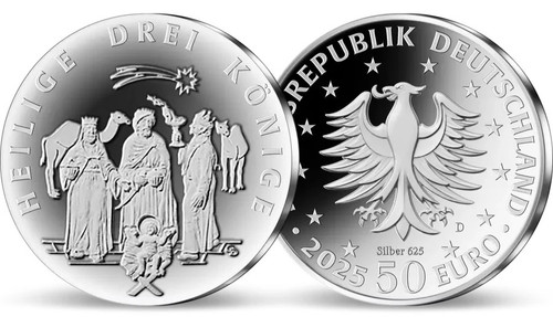 Euro münze heilige drei - heilige,