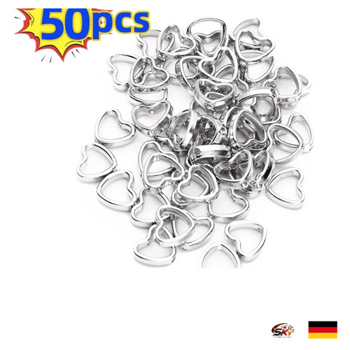 Stück silberfarbene - 50,