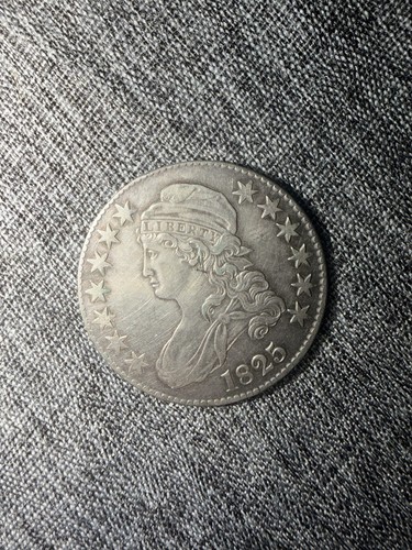 Usa 1825 capped - capped, half