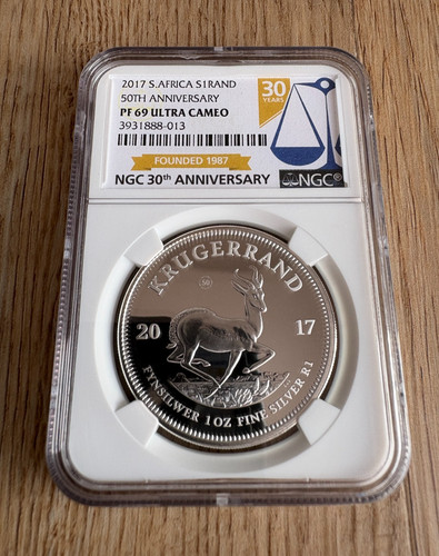 Silbermünze 50 jahre - 1, oz