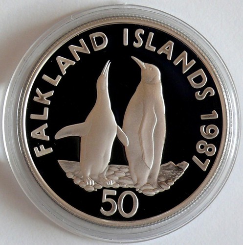 Falkland islands pence 1987 - falkland,