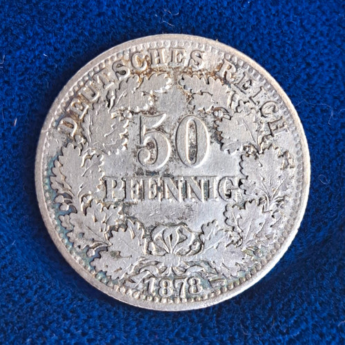 Pfennig 1878 ss rrr - 50,