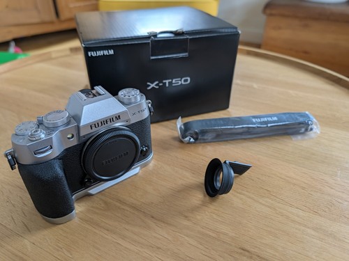Fujifilm fuji t50 silber - x-t50,