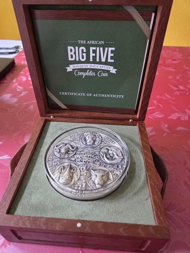 Big five afrika 1kg silber - big,