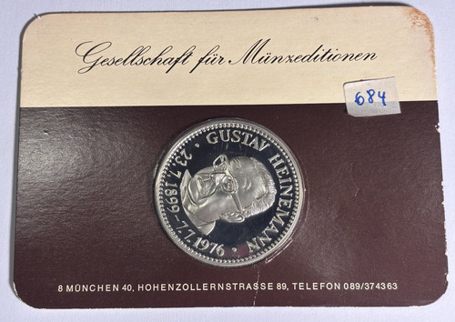 Gedenkmedaille gustav - gedenkmedaille,
