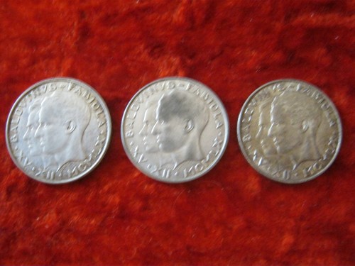 Silber münze 1960 francs - 50,