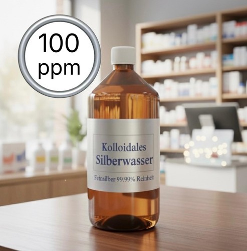 Kolloidales silberwasser - kolloidales,