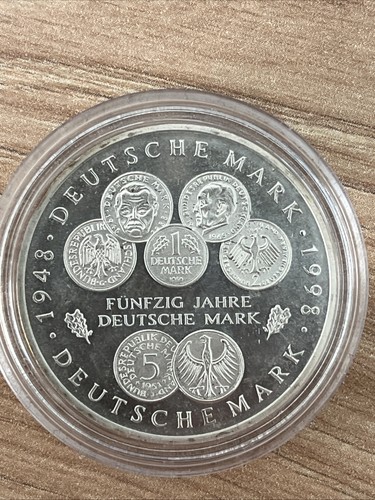 Jahre deutsche mark - dm,