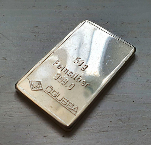 ögussa silberbarren g - Ögussa, 50