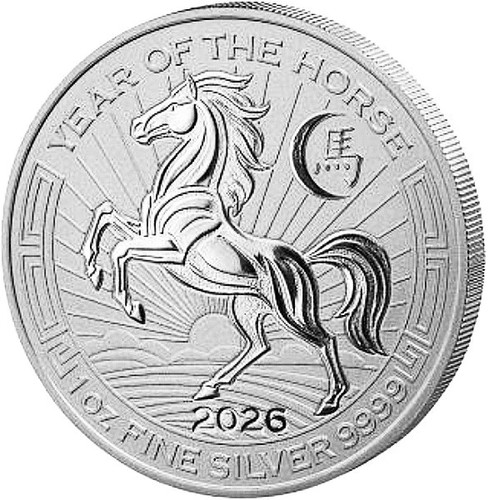 Ruanda 2026 rwf lunar horse - rwf,