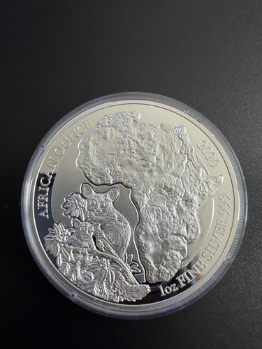 Ruanda francs 2020 galago - ruanda,