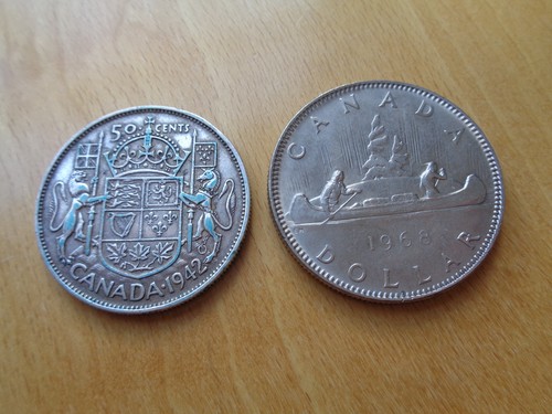 Kanada cents 1942 silber - 50,