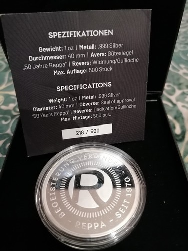 Reppa sonderprägung für - reppa,,