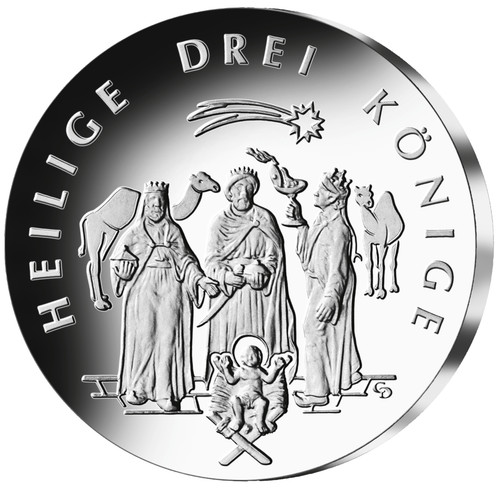 Euro münze heilige drei - 50,