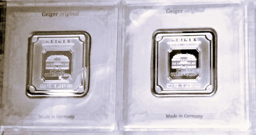 Silberbarren geiger - 50, g