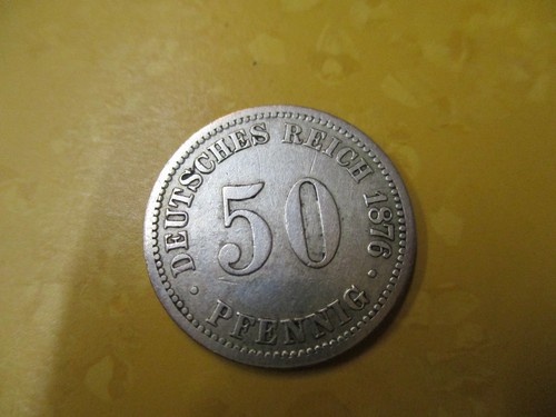 1876 50 pfennig - 50,