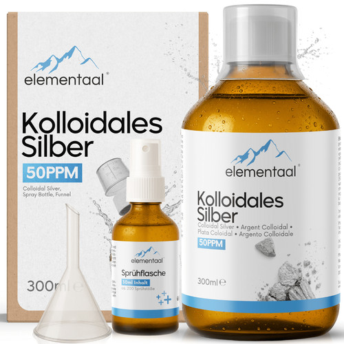 Kolloidales silber 50ppm - 50ppm, |
