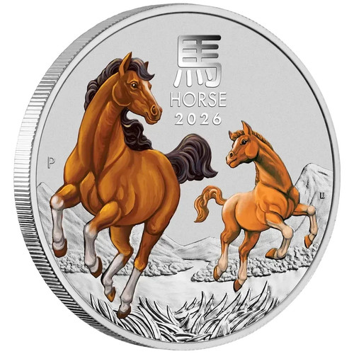 Australien cents 2026 lunar - australien, 50
