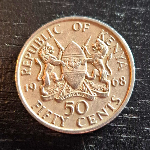 Kenia cents 1966 1980 - 50,