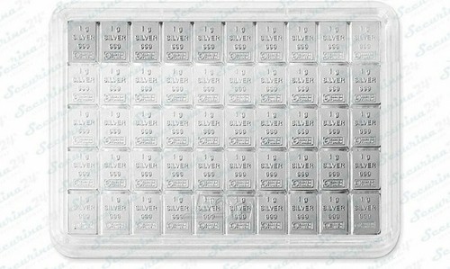 Silberbarren silbertafel 50g - silbertafel,