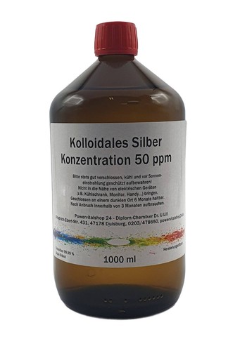 1000 kolloidales silber 50 - kolloidales,