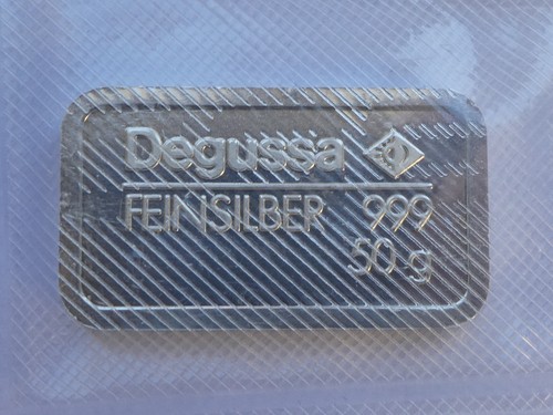 Degussa silberbarren g - degussa,