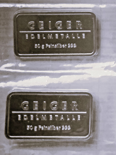Silberbarren geiger - -,
