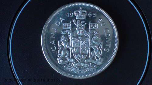 Kanada 1965 cents - kanada,