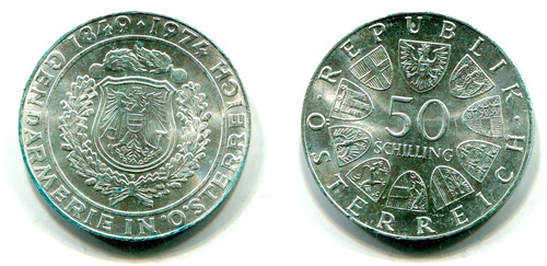 Schilling österreich 1974 - 50,